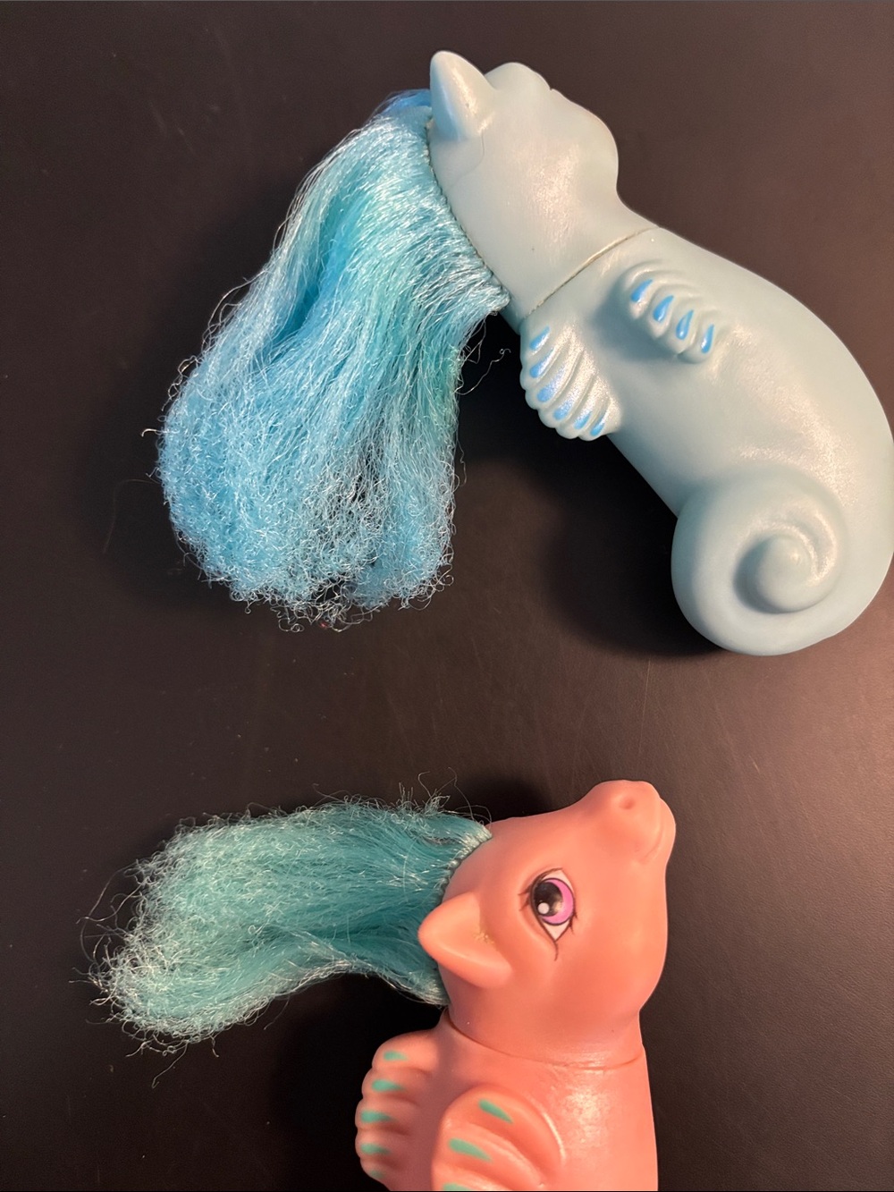 Vintage 80’s My Little Pony G1 Water Lily & Beachcomber Sea Ponies Bundle TLC - Picture 13 of 13